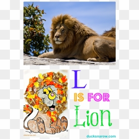 Preschool Lesson And Craft About Lions And The Letter - Daniel In Lion's Den Quote, HD Png Download - crinkled paper png