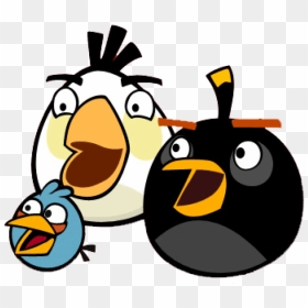 Free Png Download Angry Birds Black Png Images Background - Angry Birds White Bird Name, Transparent Png - angry birds png transparent background