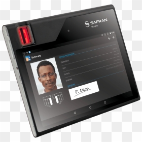 Buy Idemia Morphotablet 2i Biometric Tablet - Morpho Tablet, HD Png Download - biometric devices png