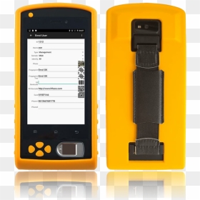 China 5 Inch Barcode Scanner 2 16g Rugged Nfc Fingerprint - Smartphone, HD Png Download - biometric devices png
