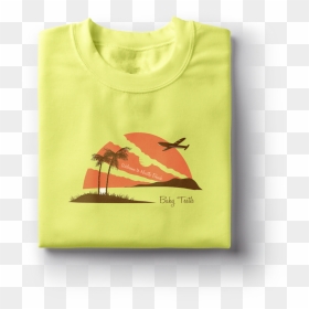 Hustle Beach T-shirt - Anteater, HD Png Download - yellow shirt png