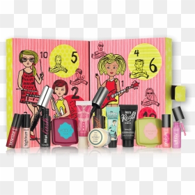 Benefit Cosmetics Girl Oclock Rock Beauty Advent Calendar - Benefit Girl O Clock Rock, HD Png Download - 2016 calender png