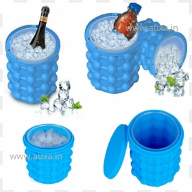 Silicone Ice Cube Maker - Ice Cube, HD Png Download - kinley water bottle png