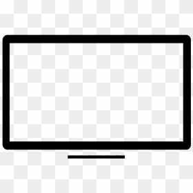 Computer Screen Png Hd Image - New Tv Icon Png, Transparent Png - black screen png