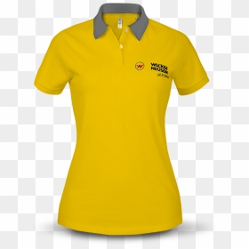 Polo-shirt Shortsleeve In Yellow, L - Kerala Blasters Official Polo T Shirt, HD Png Download - yellow shirt png