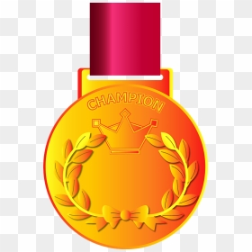 Gold Medal Clipart - Perfume, HD Png Download - golden medal png