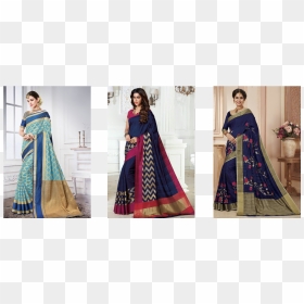 London Sarees Collection - Silk, HD Png Download - sarees png images
