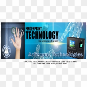 Online Advertising, HD Png Download - biometric devices png