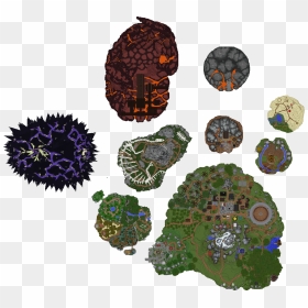 Hypixel Skyblock Wiki - Hypixel Skyblock Map, HD Png Download - skyblock png