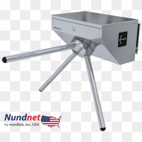 Nu 1323wm Wall Mount Tripod Turnstile, Nundnet, Usa - Usa Flag, HD Png Download - steel net png