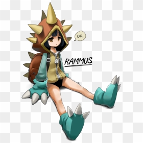 Rammus Fan Art, HD Png Download - rammus png