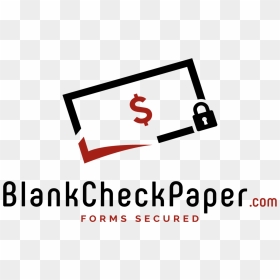 Blank Check Paper Logo - Sign, HD Png Download - blank check png