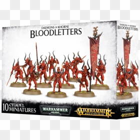 Daemons Of Khorne Bloodletters, HD Png Download - space core png