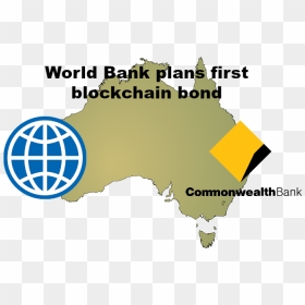 World Bank Blockchain Bond - Map Of Australia, HD Png Download - world bank logo png