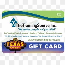 Texas Roadhouse Gift Card Purchases Image - Texas Roadhouse, HD Png Download - texas roadhouse logo png