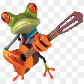Frog Png - Rock N Roll Frog, Transparent Png - tadpole png