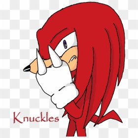 Knuckles Old Sketch - Cartoon, HD Png Download - knuckles meme png