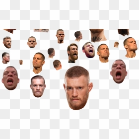 Gentleman, HD Png Download - conor mcgregor face png