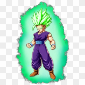 #dragonballz #gohanssj2 #green #anime #freetoedit - Dragon Ball Fighterz Gohan Ssj2, HD Png Download - gohan ssj2 png