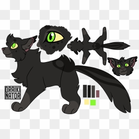 Baby Tadpole Ref For The Catastrophe Secret Project - Draikinator Warrior Cats Designs, HD Png Download - tadpole png
