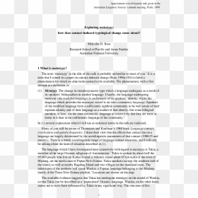 Document, HD Png Download - ukarumpa png
