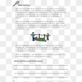 Finding The Moral - Moral Lesson Short Story For Grade 3, HD Png Download - you tried star png
