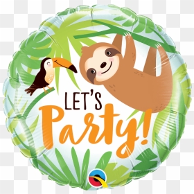 Lets Patry Foil - Sloth Balloons, HD Png Download - jake and the neverland pirates png