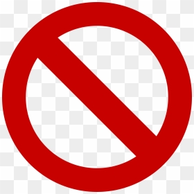 Not Allowed, HD Png Download - veto png
