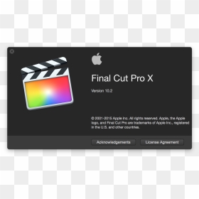 Final Cut Pro X 2020, HD Png Download - final cut pro png