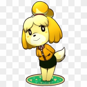Learn How To Draw Fauna From Animal Crossing Animal - Cute Isabelle Animal Crossing, HD Png Download - kk slider png
