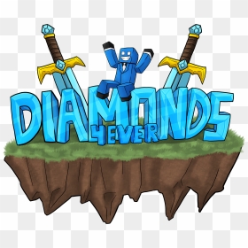 Diamonds4ever - Cartoon, HD Png Download - skyblock png