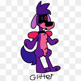 Glitter Ref By Lucifer-fangirl - Cartoon, HD Png Download - fangirl png
