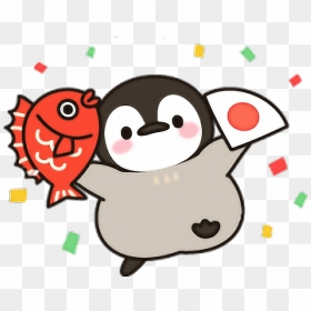 Tumblr Snapchat Aesthetic Filter Love Cute Fish Penguin - Cute Tumblr Png, Transparent Png - snapchat png tumblr