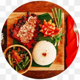 Nasi Campur, HD Png Download - bbq ribs png