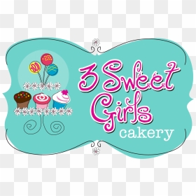 3 Sweet Girls Cakery Logo - 3 Sweet Girls Cakery, HD Png Download - jake and the neverland pirates png