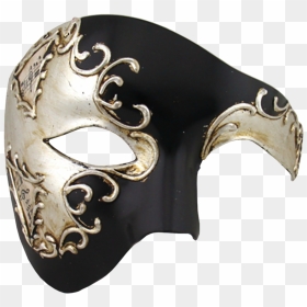 Half Mask Png - Half Face Masquerade Mask, Transparent Png - half mask png