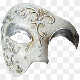 Transparent Masks Half Face - Half Face Masquerade Mask Png, Png Download - half mask png