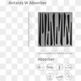 Artnovion Product Antares W Absorber E5ad954ed7 - Black-and-white, HD Png Download - marca peru png