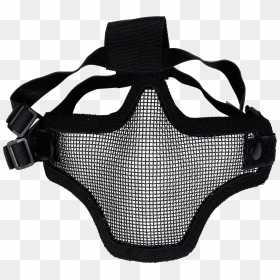 Half Face Mask , Png Download - Facemask Soft Air Gun, Transparent Png - half mask png