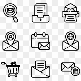 Algorithm Icons, HD Png Download - icono correo png