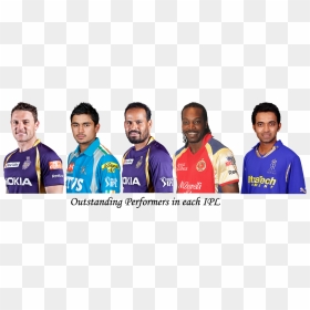 Outstanding Performers In Each Ipl - Player, HD Png Download - indian cricket team png