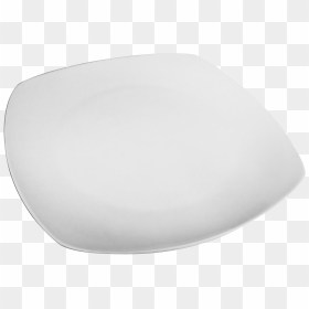 Fine China Porcelain Stylish Square Plate - Circle, HD Png Download - square plate png