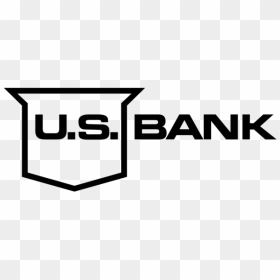 Black And White Logo Us Bank, HD Png Download - us bank png