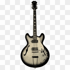 It"s Unclear Whether Keith Richards, Who Played A "61 - 1964 Epiphone Casino, HD Png Download - keith kogane png