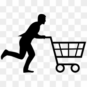 Shopping Clipart Black And White, HD Png Download - person taking photo png