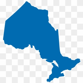 Province Of Ontario Outline Clipart , Png Download - Kids Map Of Ontario, Transparent Png - ontario png