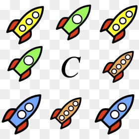 Cartoon Rocket Ship, HD Png Download - c programming png