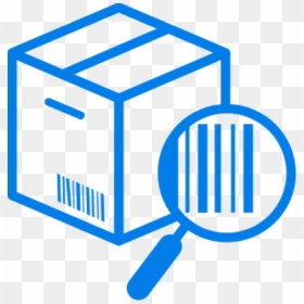 Pickup Box Icon Clipart , Png Download - Outline Of Dice Clipart, Transparent Png - barcodes png