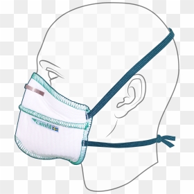 Camprotect Side Head Mask In Place Cpm2 - Batasia Loop, HD Png Download - half mask png
