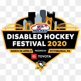 Disabled Hockey Festival 2020, HD Png Download - usa hockey logo png